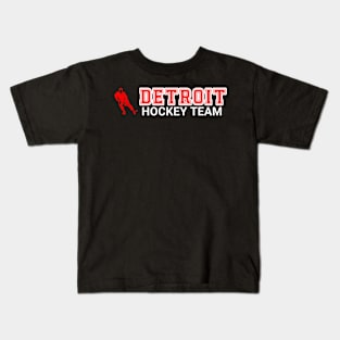 Detroit hockey team Kids T-Shirt